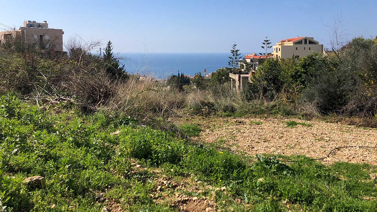 2033 sqm land for sale in jbeil, blat for $650000